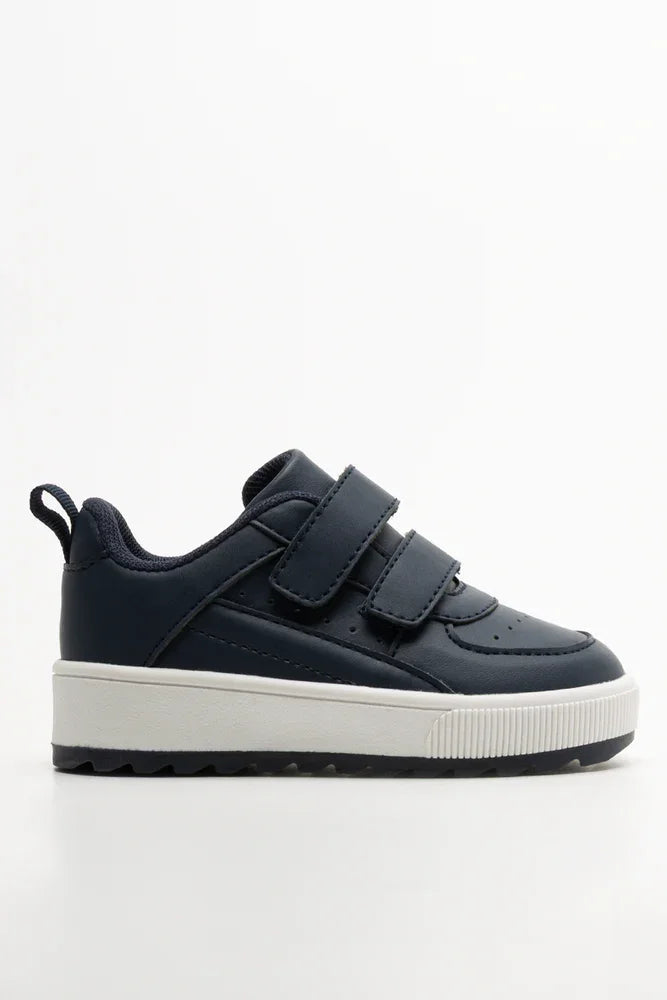 Double Strap Sneakers Navy