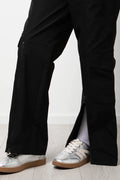Cargo Pants With Zip Detail Black (4)