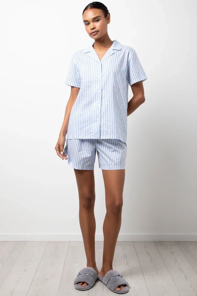 Stripe Pyjamas Blue