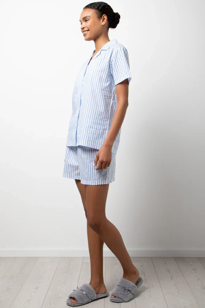 Stripe Pyjamas Blue