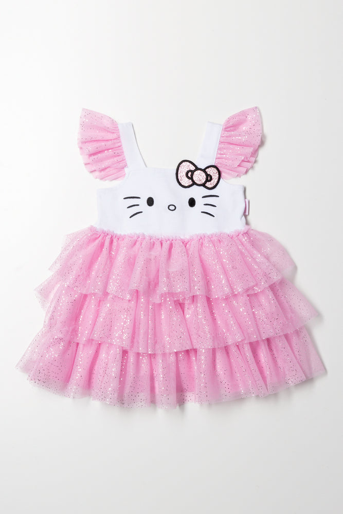 Hello Kitty Tulle Dress Pink Dresses Dungarees Ackermans