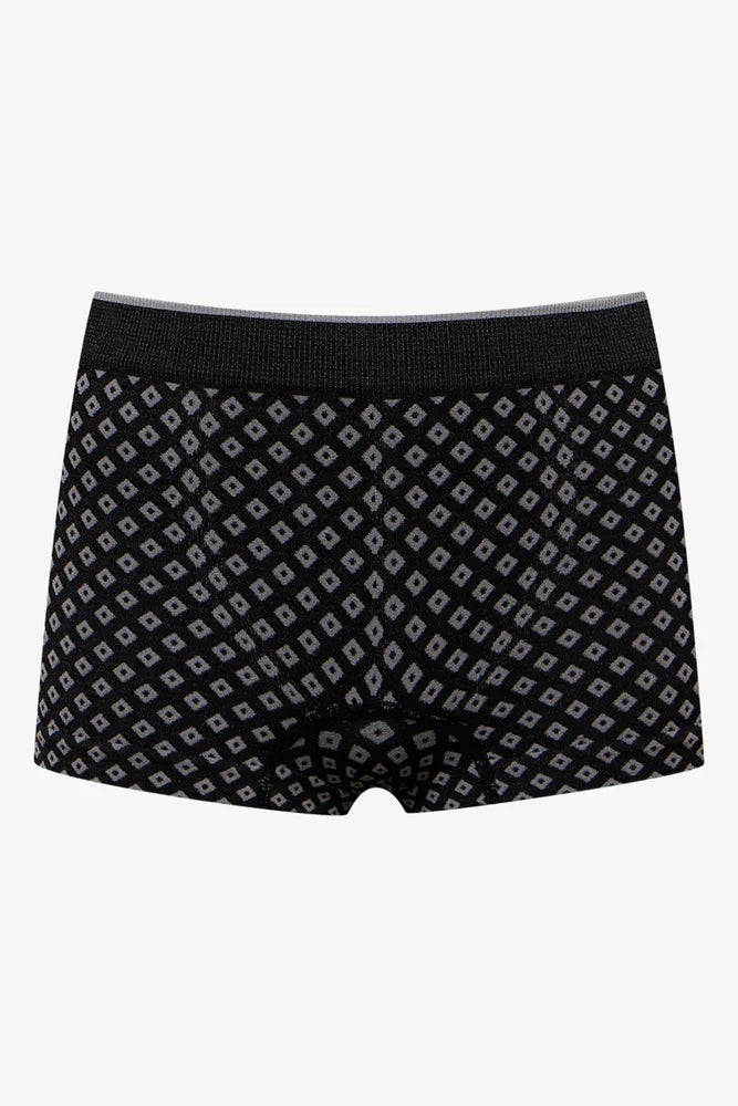 3 Pack Seam-Free Boxers Black