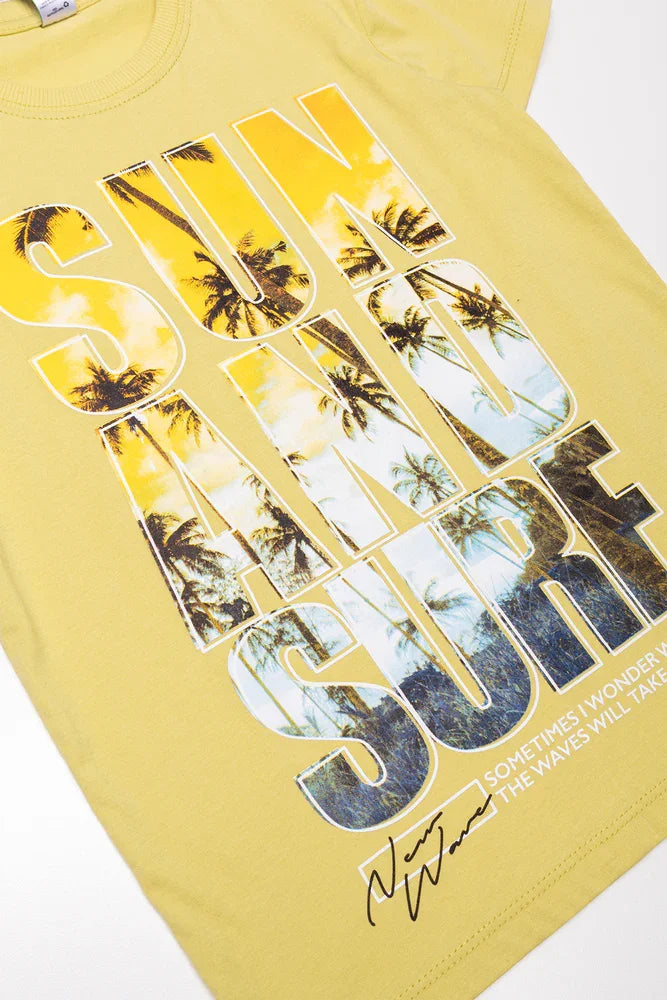 Short Sleeve T-Shirt Yellow
