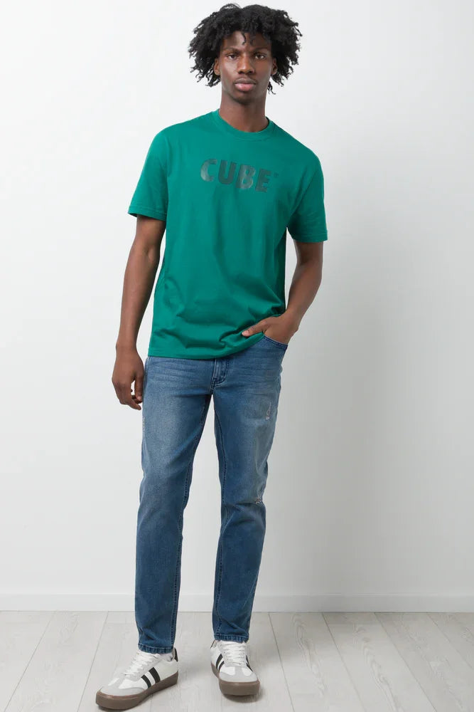 Rip And Repair Skinny Indigo