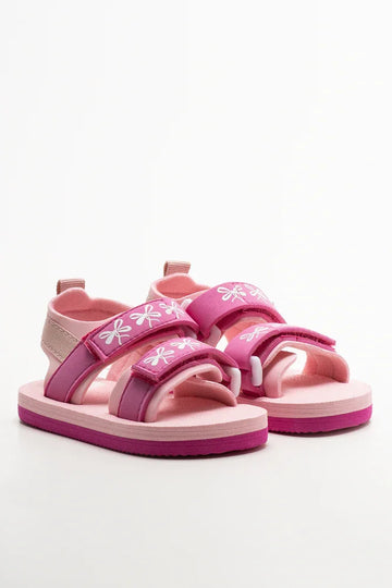 Double Strap Sandal Cerise