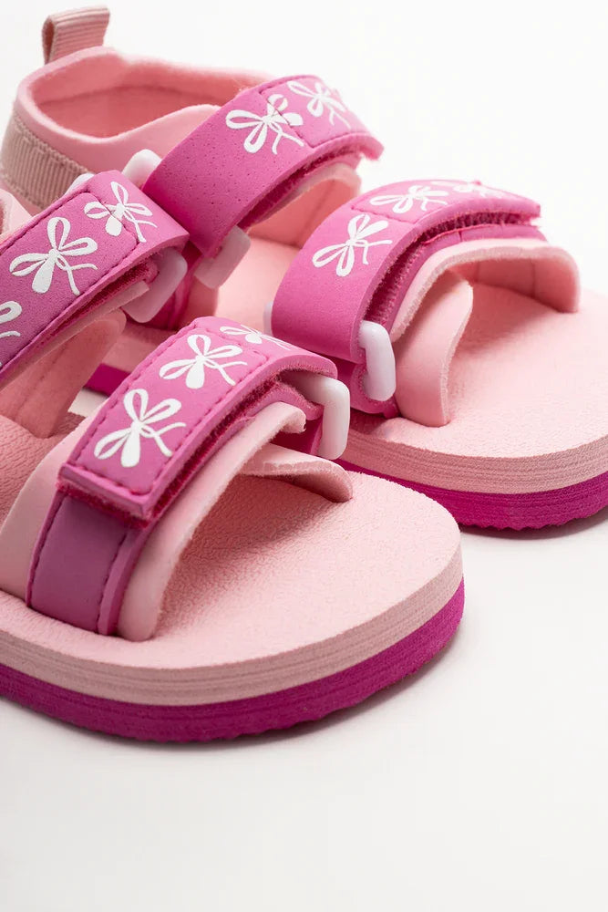 Double Strap Sandal Cerise (2)