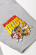 2 Pack Paw Patrol Shorts Red And Grey (1)