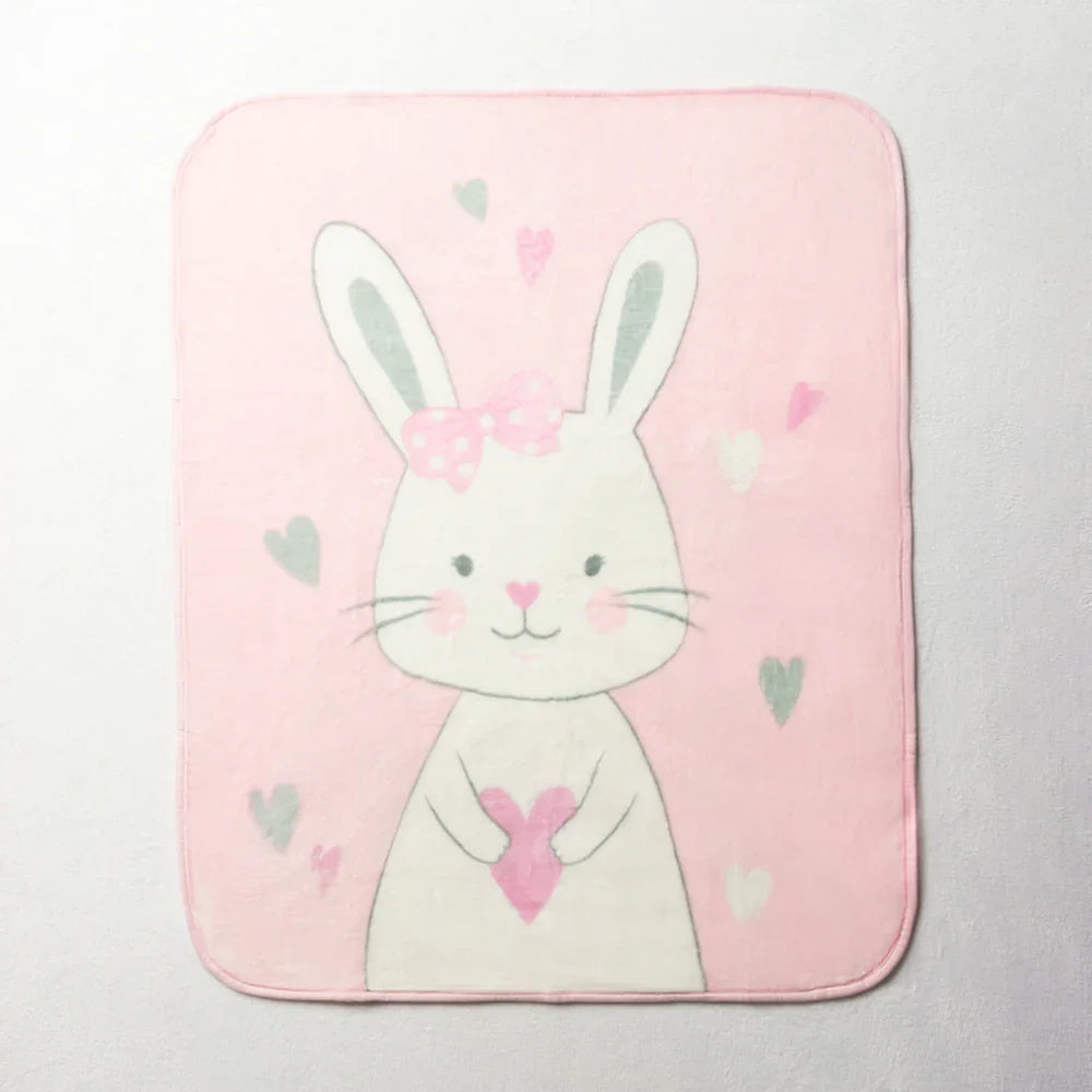 Love Bunny Blanket Pink