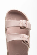 Double Buckle Sandals Pink (4)