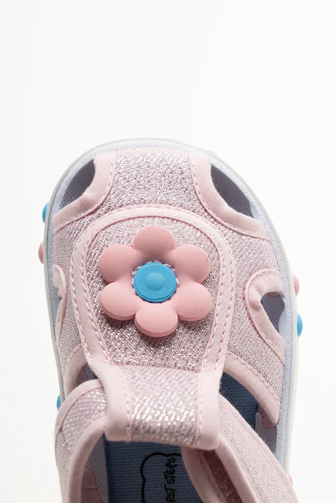Flower Sandals Pink (4)