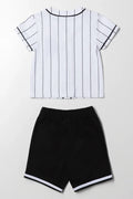 2 Piece Baseball Set Black And White (3)