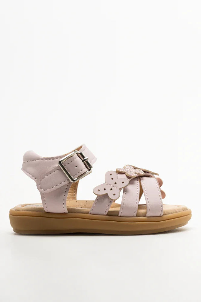 Crystal Sandals Pink