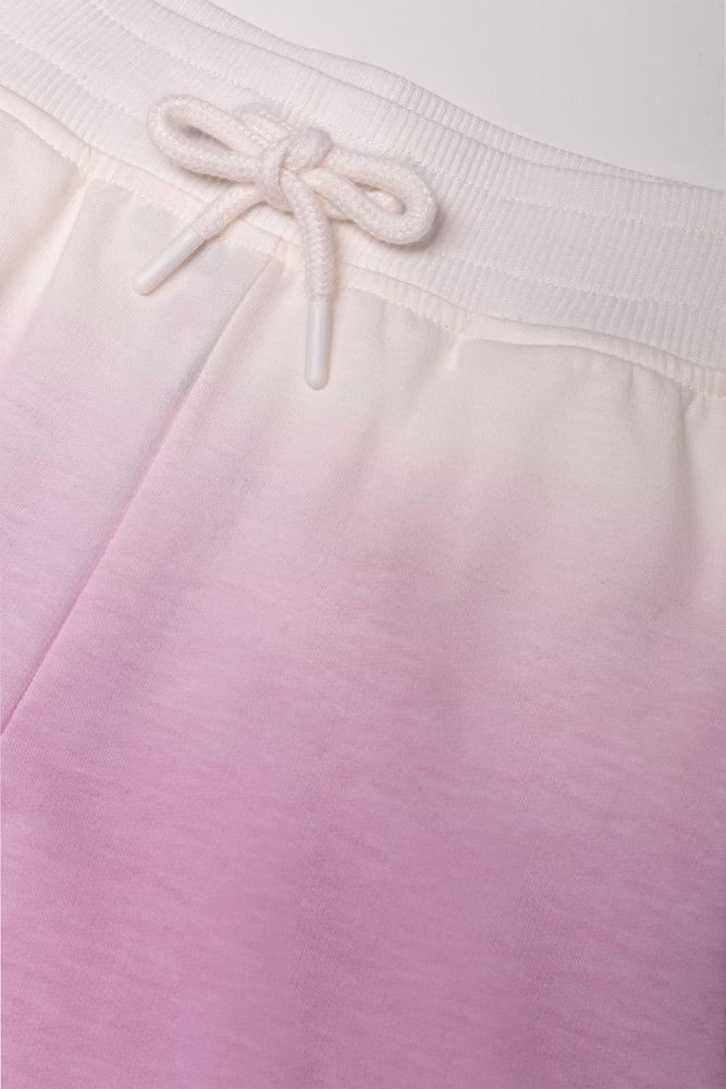 Ombre Knit Shorts Pink