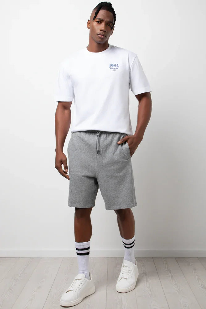 Fleece Shorts Grey
