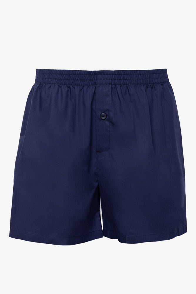 3 Pack Woven Boxers Blue (2)
