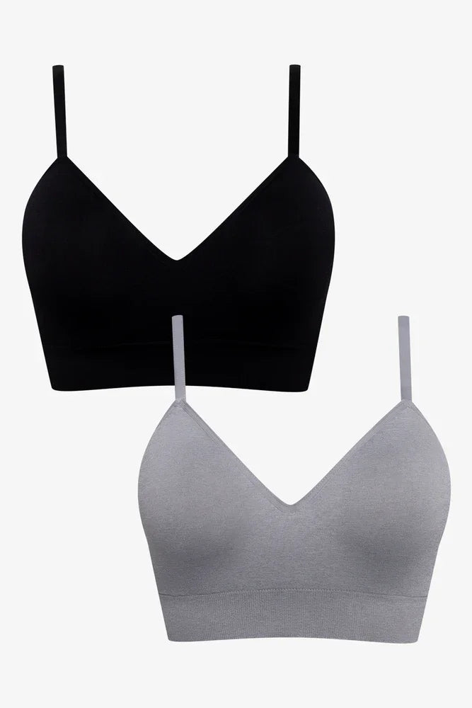 2 Pack Seam Free Bralette
