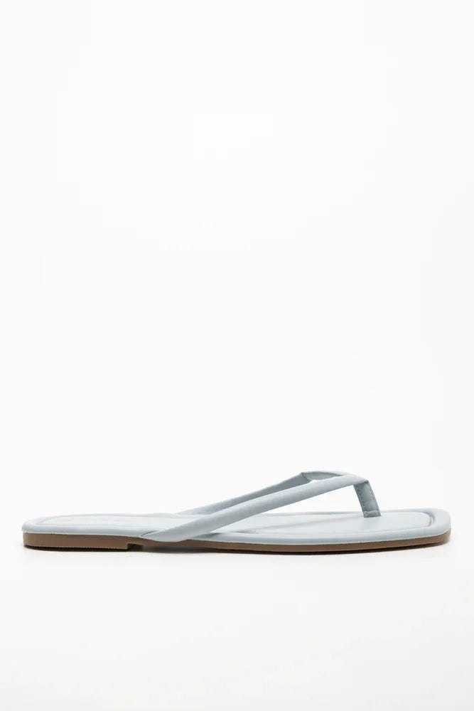 Thong Mule Sandal Blue