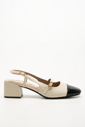 Sling Back Heels Natural (1)