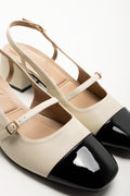 Sling Back Heels Natural (2)