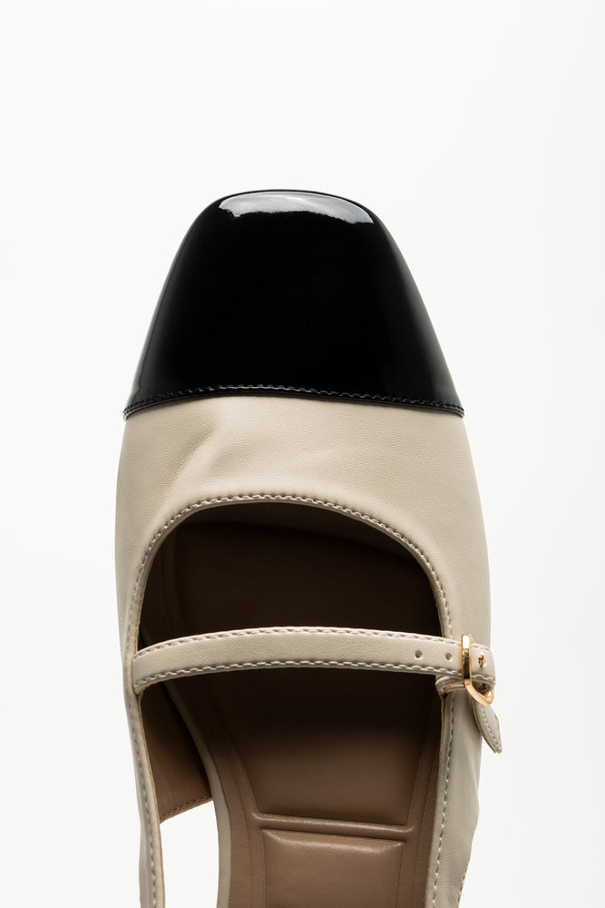 Sling Back Heels Natural (4)