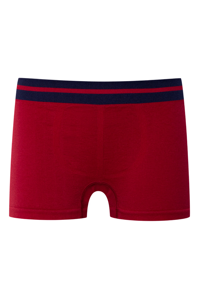 3 Pack Seamfree Boxers Red (2)