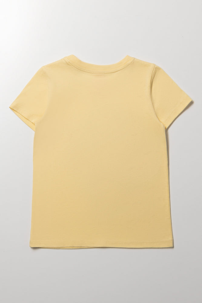 Paw Patrol T-Shirt Yellow (2)