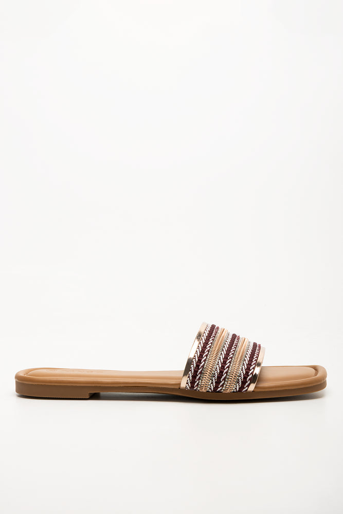 Embellished Mule Tan (1)