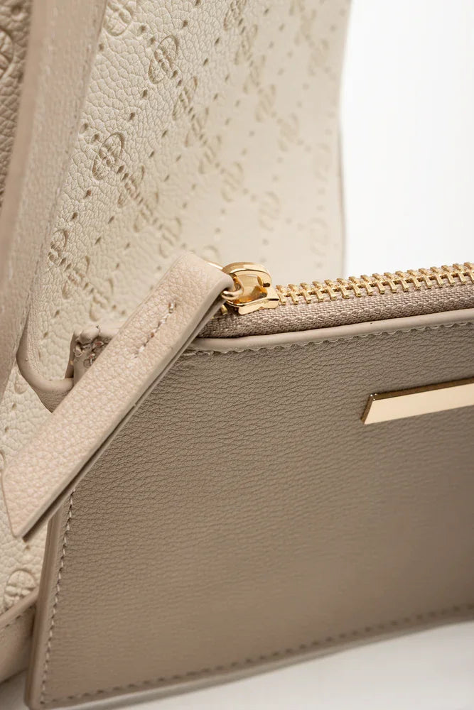 Embossed Tote Bag Natural (4)