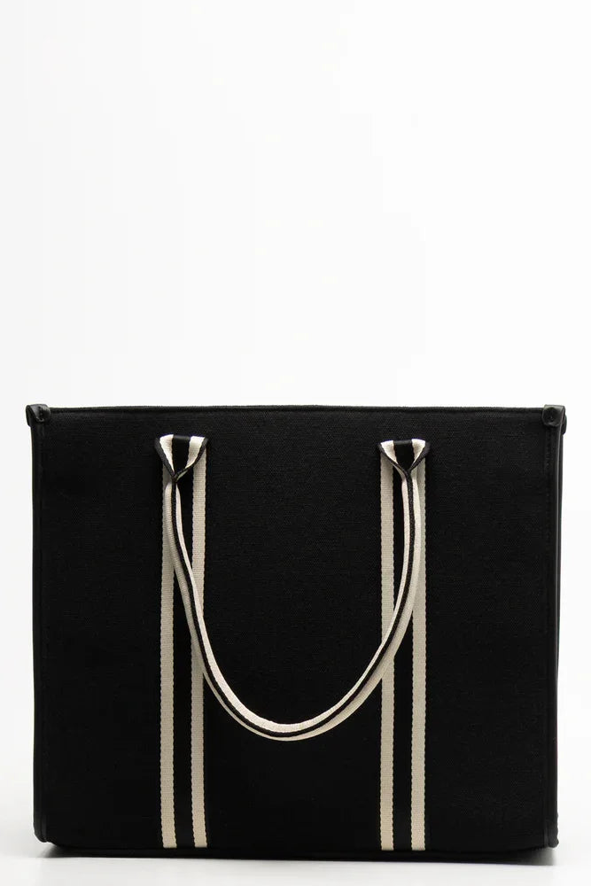 Square Tote Bag Black