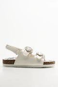 Buckle Sandals White (1)