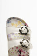 Buckle Sandals White (4)