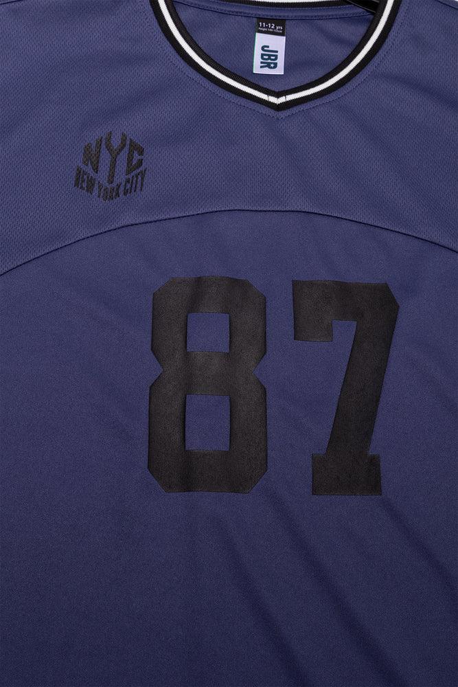 Short Sleeve Soccer T-Shirt Navy
