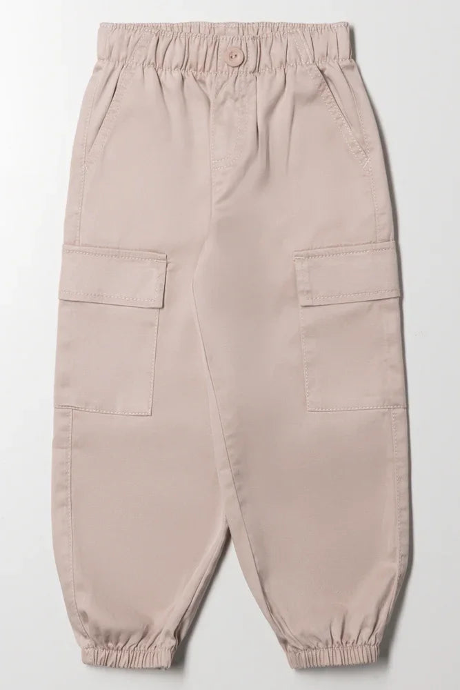 Cargo Joggers Natural