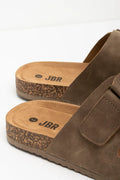 Double Band Sandals Brown (3)