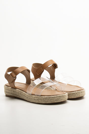 Platform Espadrille Sandals Natural