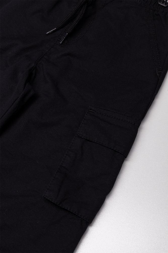 Cargo Joggers Black
