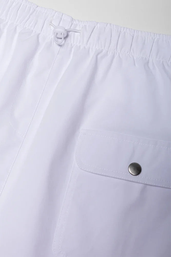 Cargo Skirt White