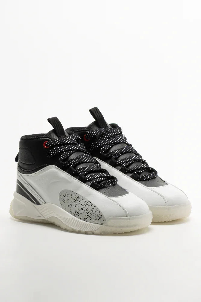 Basketball High Top Sneaker White