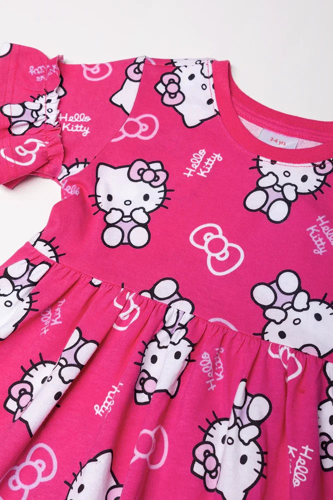 Hello Kitty Dress Pink (1)