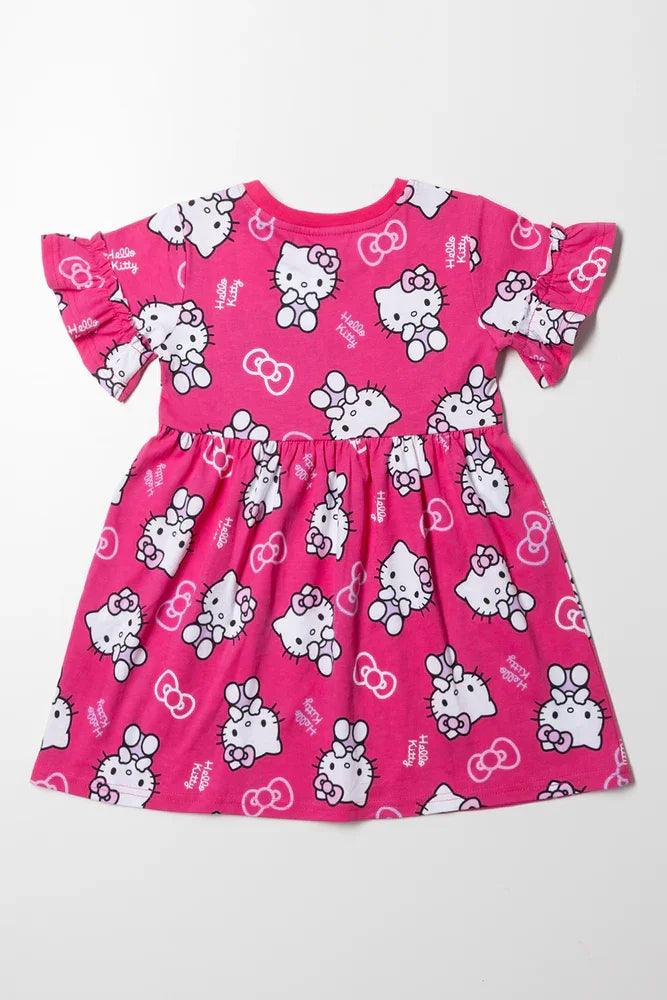 Hello Kitty Dress Pink (2)