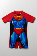 Superman Swimsuit Blue And Red