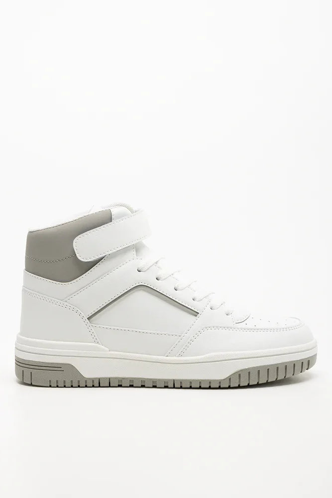 Skate High Top Sneakers White
