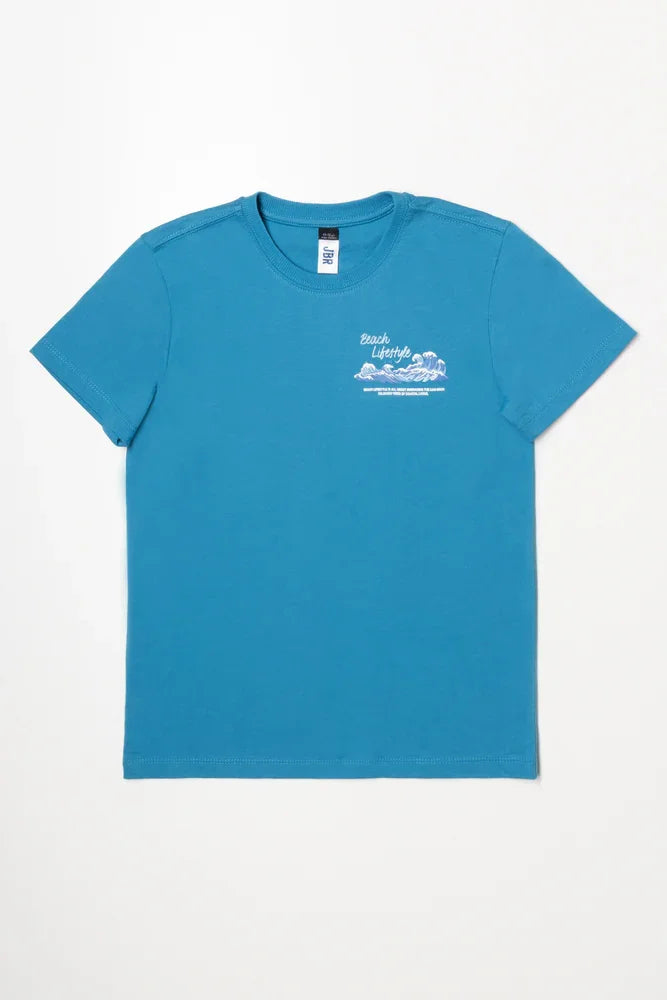 Short Sleeve T-Shirt Blue