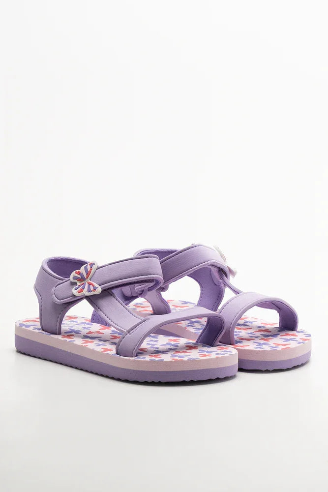 Butterfly Sandals Lilac