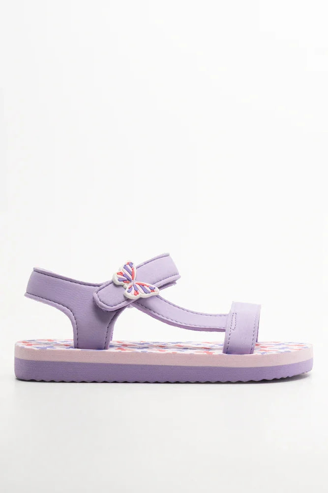 Butterfly Sandals Lilac