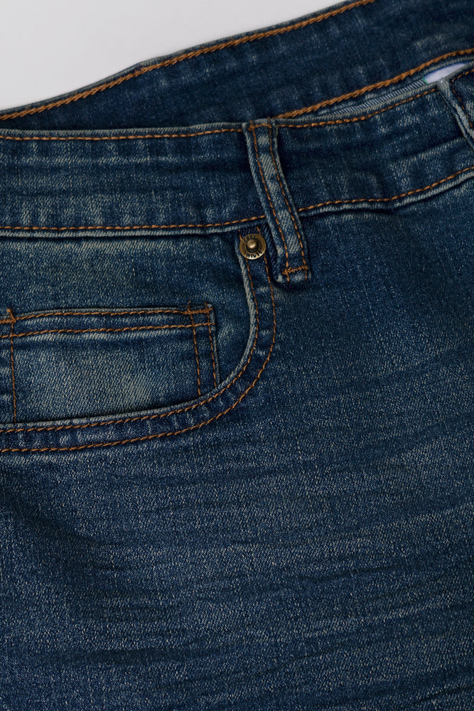 Skinny Denim Jeans Blue