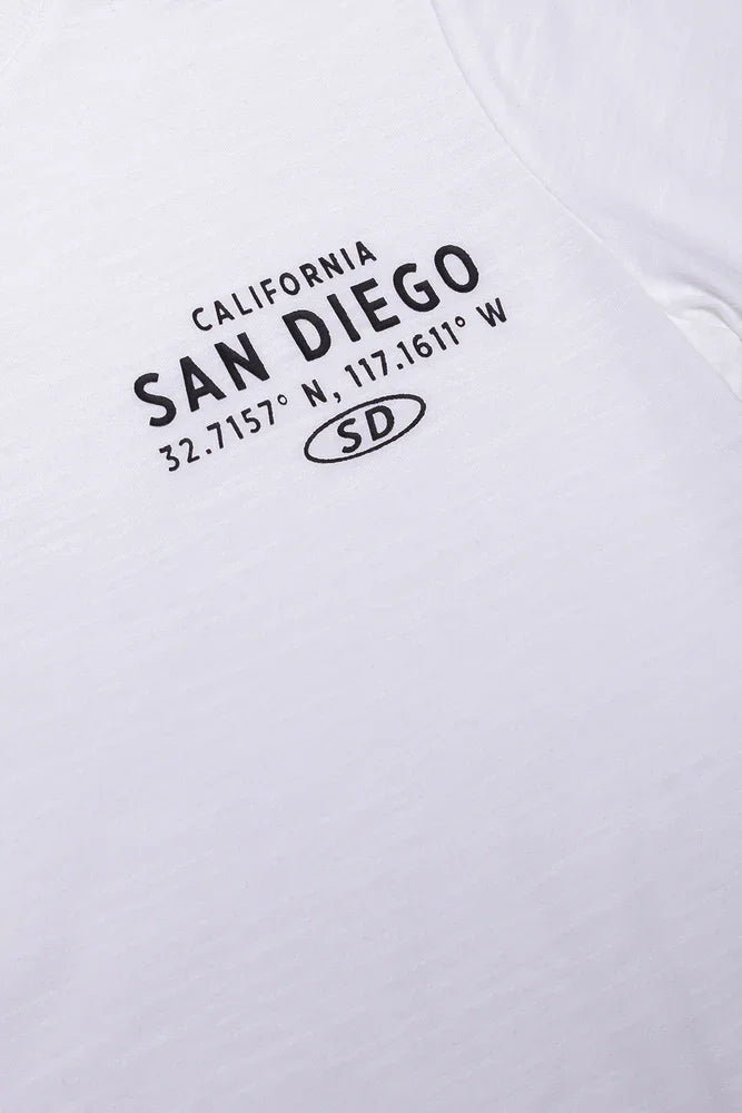San Diego Short Sleeve T-Shirt White