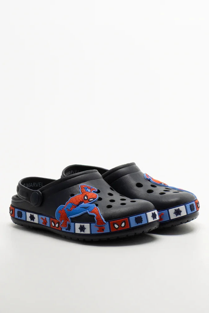 Spider-Man Clogs Navy