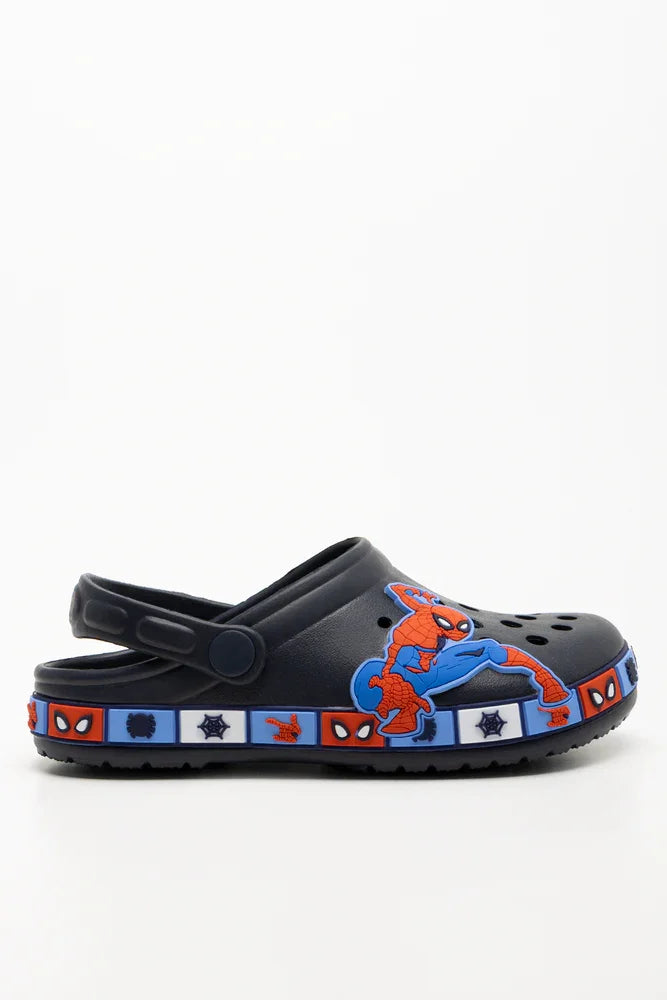 Spider-Man Clogs Navy