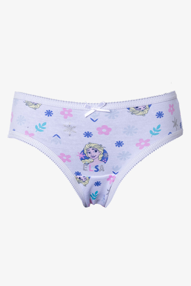 Frozen 3 Pack Panties Purple, Blue And Pink (2)